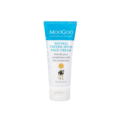 MooGoo Natural Sunscreen Tinted SPF40 50g