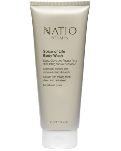 Natio For Men Spice Of Life Body Wash 210mL