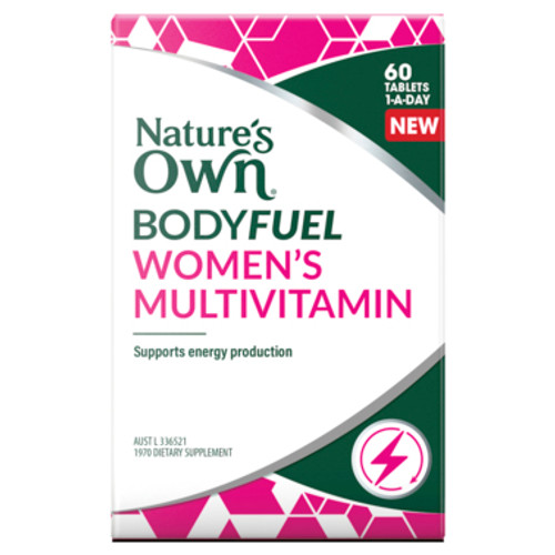 Nature's Own Bodyfuel Women's Multivitamin for Energy 60 Tablets