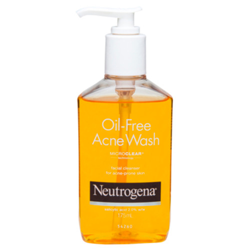 Neutrogena Oil Free Acne Wash Face Cleanser 175ml