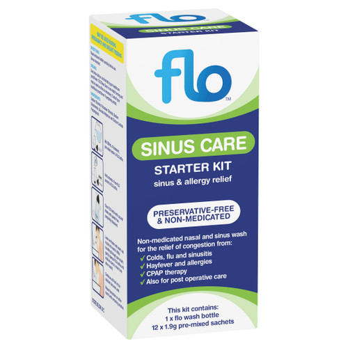 Flo Sinus Care Starter Kit 12 Sachets