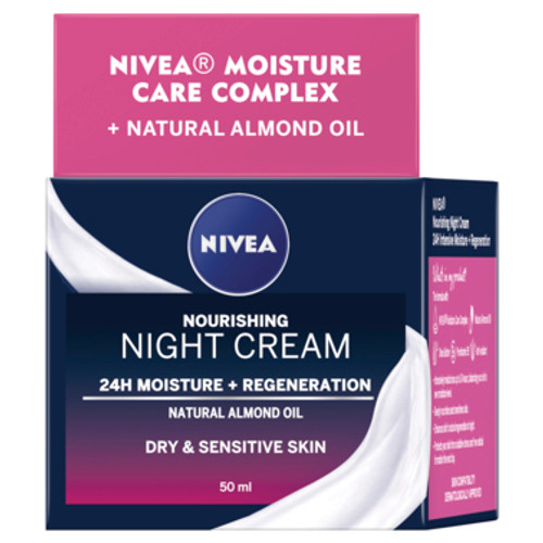 NIVEA Nourishing Night Cream 50mL