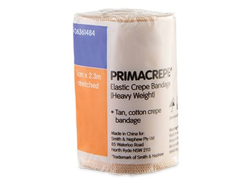 Primacrepe Elastic Band Bandage Heavy Tan 7.5cm x 2.3m