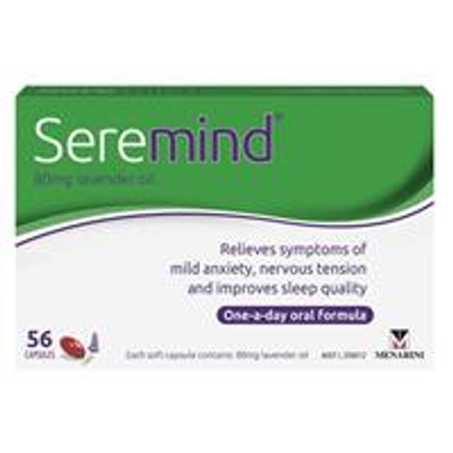 Seremind Lavender Oil 80mg  56 capsules