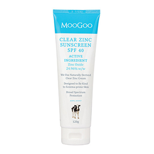 MooGoo Natural Sunscreen SPF 40 in Australia at Blooms The Chemist