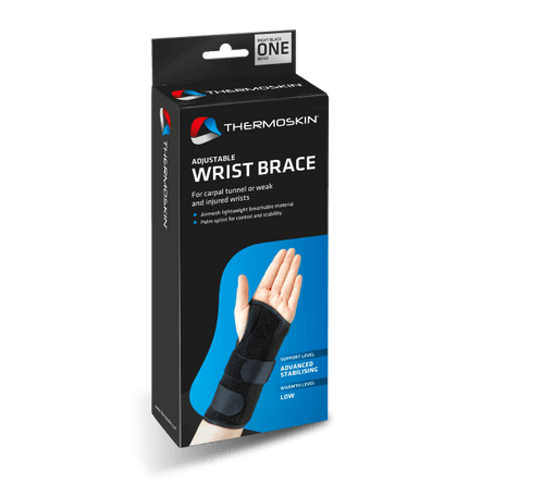 Thermoskin Adjustable Wrist Brace - Left Hand