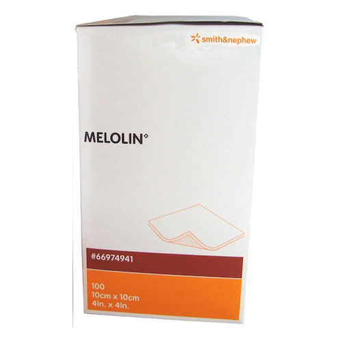 Melolin Non-Adhesive  Dressing  10 x 10cm 100 Pack