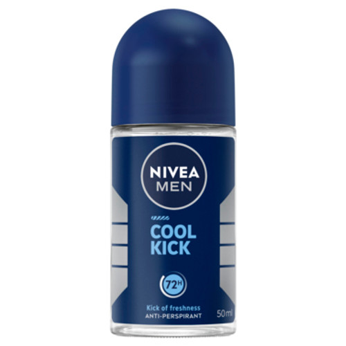Nivea Mens Roll On Deodorant Cool Kick 50mL