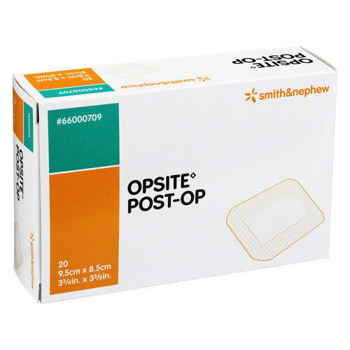 Opsite Post-Op Waterproof Dressing  20 x 10cm  20 Pack