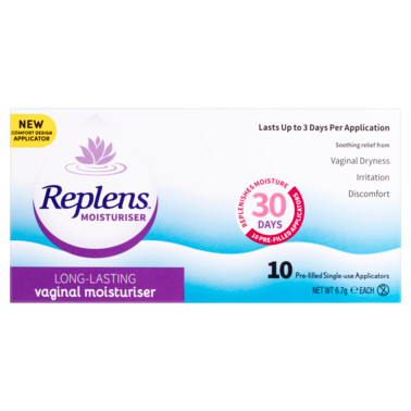 Replens Vaginal Moisturiser 10 Applicators Blooms The Chemist