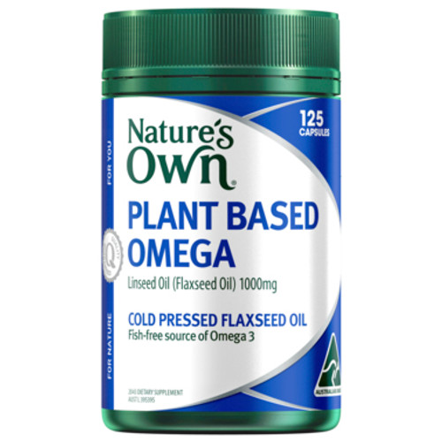 Nature's Own Plant Omega 125 Capsules