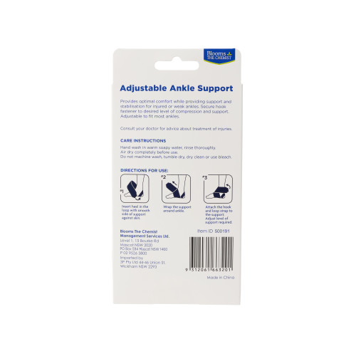 Blooms The Chemist Cohesive Bandage 7.5cm x 1.68m Black