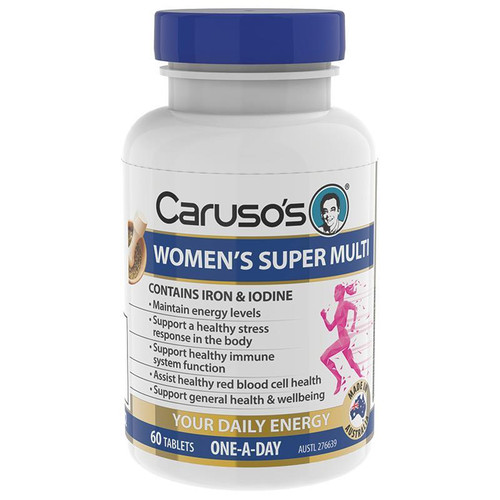 Caruso s Womens Super Multi 60 Tablets Blooms The Chemist