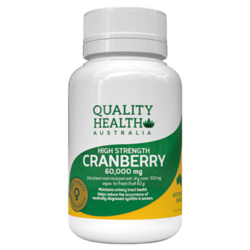 Quality Health Cranberry 60,000mg 90 Capsules