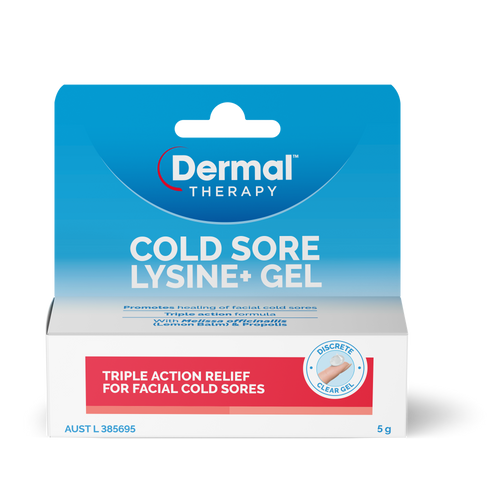 Dermal Therapy Coldsore Lysine+ Gel 5g