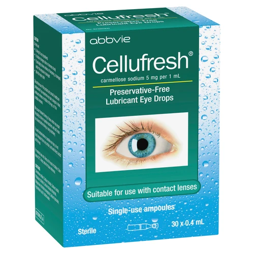 Cellufresh Eye Drops 0.4ml - 30 Vials