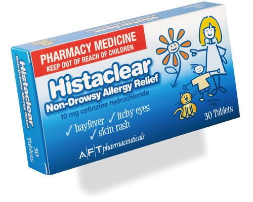 Histaclear 10mg 30 Soft Gel Capsules