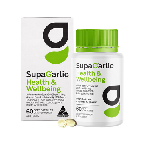 SupaGarlic Health & Wellbeing 60 Capsules