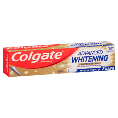 Colgate Advance Whitening Tartar Toothpaste 200g