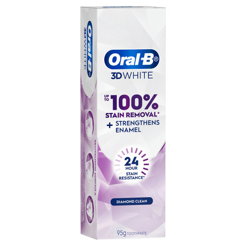 Oral-B 3D Whitening Diamond Clean Toothpaste 95g