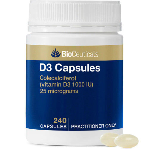 BioCeuticals D3 240 Capsules