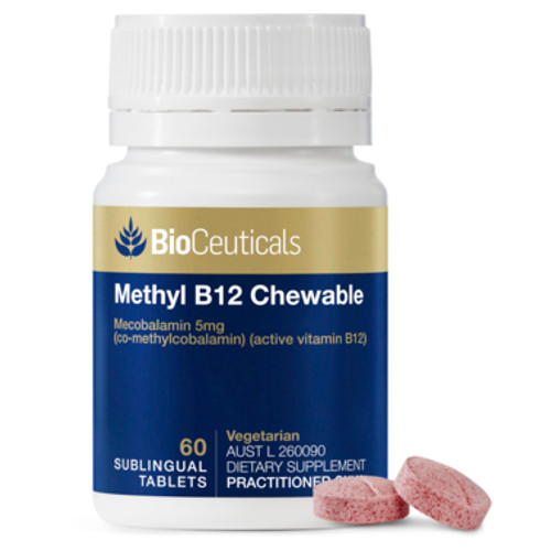 BioCeuticals Methyl B12 60 Chewable Tablets
