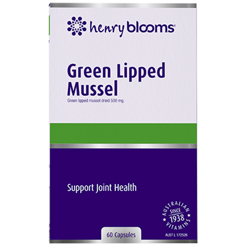 Henry Blooms Green Lipped Mussel 120 Capsules