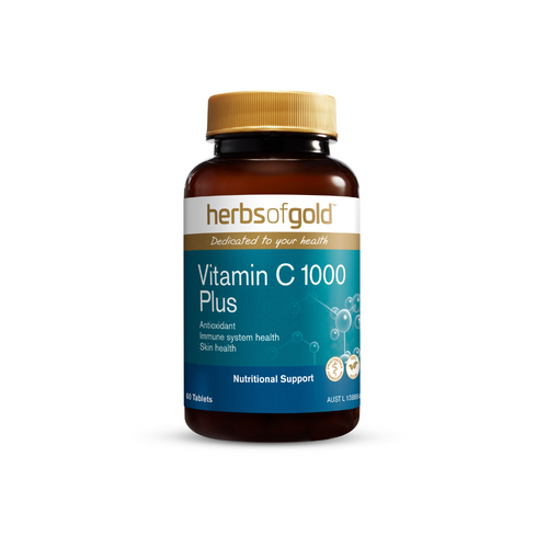 Herbs of Gold Vitamin C  Plus 1000  60 Tablets