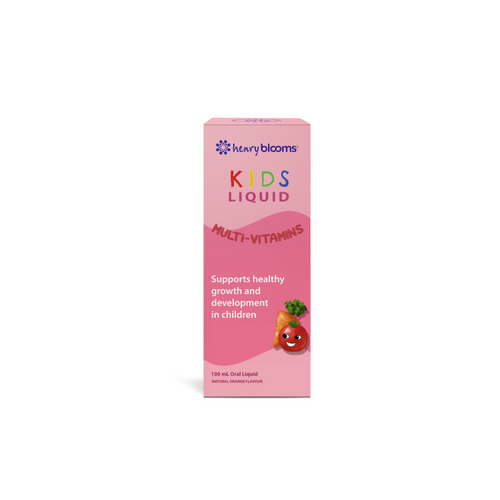 Henry Blooms Kids Liquid Multi-Vitamins 100 mL