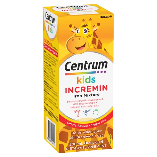 Centrum Kids Incremin Iron Mixture Oral Liquid 200mL
