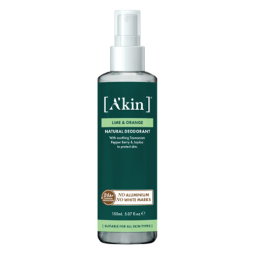 A'kin Lime & Orange Spray Deodorant 150mL