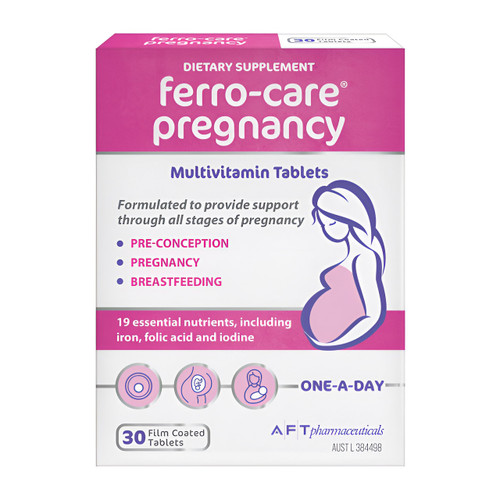 Ferro-Care Pregnancy & Breastfeeding 30 Tablets