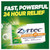 Zyrtec Rapid Acting Hayfever & Allergy Relief Antihistamine Liquid Capsules 10 Pack