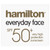 Hamilton  Sunscreen Every day Face Cream  SPF 50+ 75g