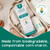 GAIA Natural Baby Biodegradable Nappy Bag 50 Pack