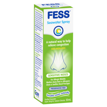 Fess Nasal Spray Sensitive 30ml Blooms The Chemist