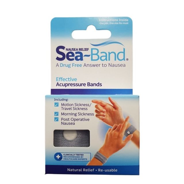 Sea-Band Nausea Relief Bands Adult 1 Pair
