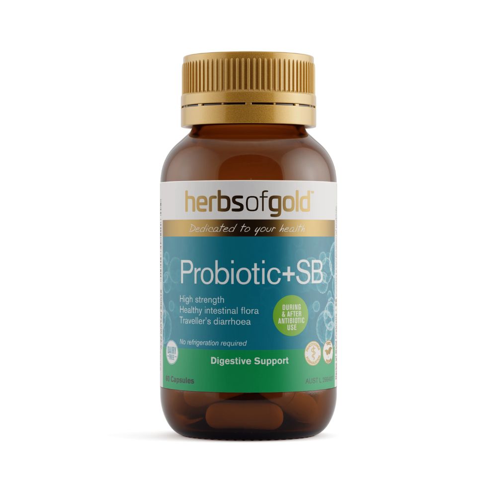 Herbs Of Gold Probiotic + SB 60 Capsules