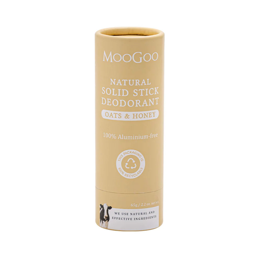 Moogoo Deodorant Stick Oats & Honey 65g