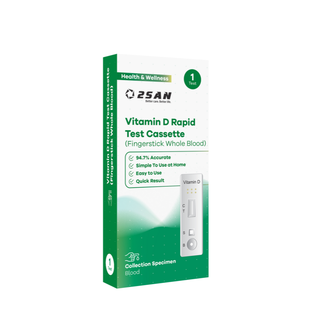 2San Vitamin D Rapid Test Cassette 1 Test