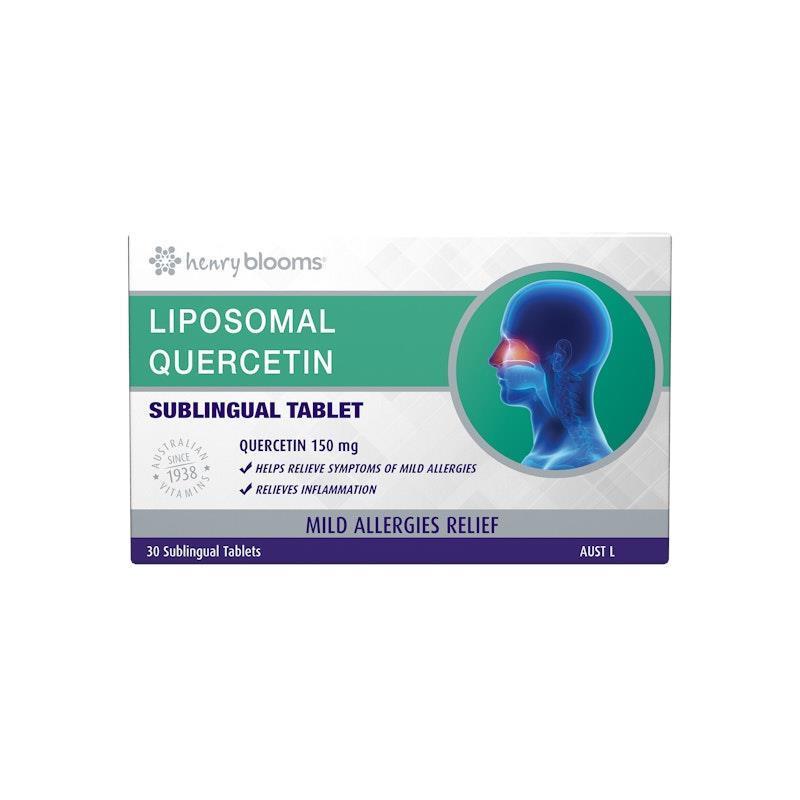 Henry Blooms Liposomal Quercetin 30 Sublingual Tablets