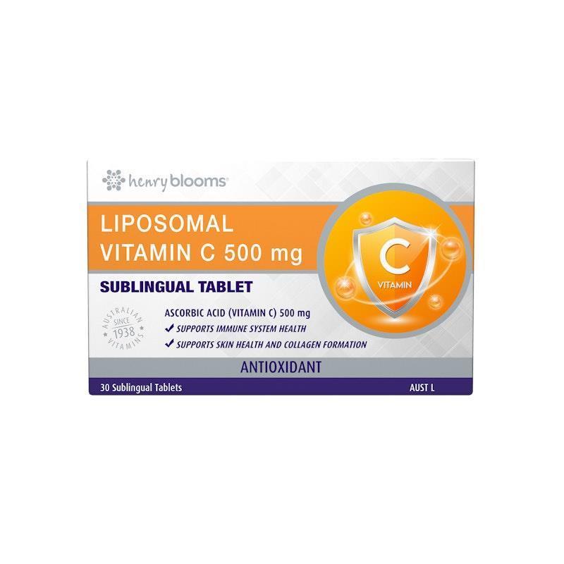 Henry Blooms Liposomal Vitamin C 30 Sublingual Tablets