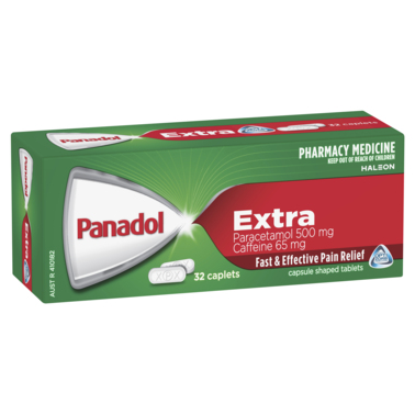 Panadol Extra with Optizorb Paracetamol 500/65mg 32 Caplets