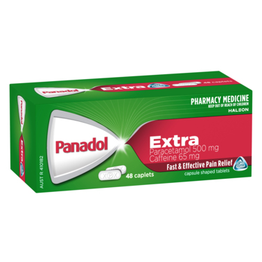 Panadol Extra with Optizorb Paracetamol 500/65mg 48 Caplets