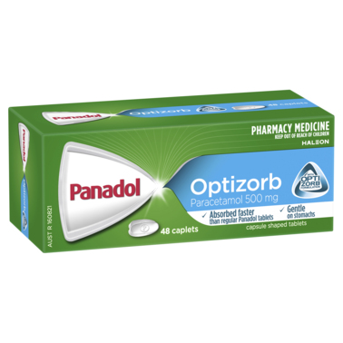 Panadol Optizorb 500mg 48 Caplets