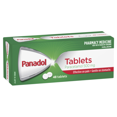 Panadol Paracetamol 500mg 48 Tablets