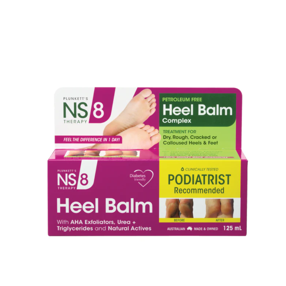 NS8 Heel Balm Complex 125mL + 30g bonus