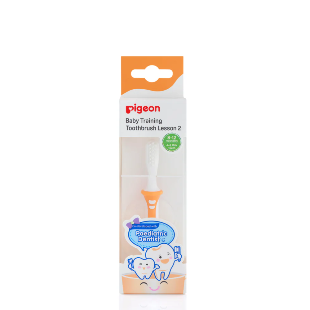 Pigeon Train Toothbrush Step 2