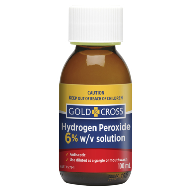 Gold Cross Hydrogen Peroxoxide 6% 20V 100mL