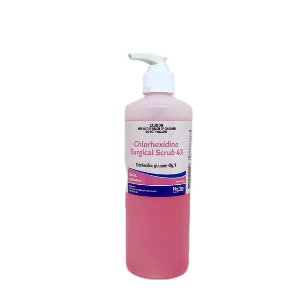 Chlorhexidine 4% Surgical Scrub 500mL